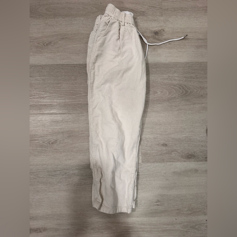 Aelfric Eden White Corduroy Pants
